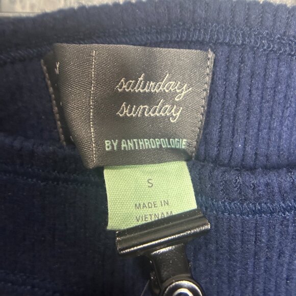 EUC Saturday Sunday By Anthropologie Navy Blue Shorts Size Small - Picture 9 of 16